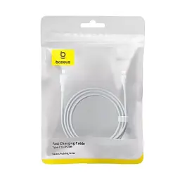 Кабель Baseus Pudding Series Fast Charging Cable Type-C to Lightning 20W 2m P10355701221-01 White - мініатюра 6