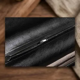 Чоловічий діловий портфель Tony Perotti 8009/42 nero (90377) Чорний - мініатюра 6