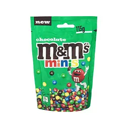 Драже M&M's minis chocolate 115 г