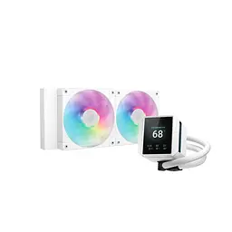 Система водяного охолодження Deepcool Mystique 240 ARGB Білий (R-LX240-WHDSNMCP-G-1)
