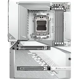 Материнська плата B850 A STEALTH ICE sAM5 B850 4xDDR5 M.2 HDMI ATX білий Gigabyte teh0019088