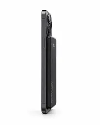 Павербанк Remax RPP-107 ультратонкий 9 мм / 5000 мАг / до 20 Вт / USB-C + MagSafe / PD+QC / Чорний - мініатюра 6