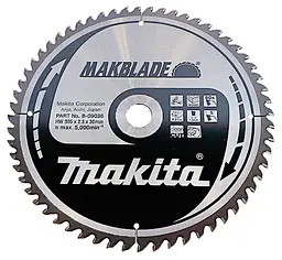 Диск пиляльний по дереву 305х30 мм 60T Makita Makblade B-09036