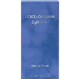 Парфумована вода Dolce&Gabbana Light Blue Eau Intense, 25 мл - мініатюра 3