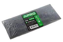 Сітка шліфувальна абразивна Apro 115 x 280 мм x Р220 PRO (в упаковці 5 шт.) - мініатюра 2