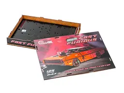 Дерев'яний 3D конструктор Fast Furious, Puzzleоk (Puz-62520), 125 дет. (червона) - мініатюра 4