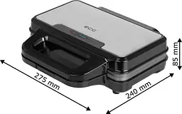 Сендвічниця ECG S 2120 Grande - мініатюра 2