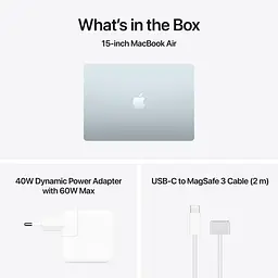 Ноутбук Apple 15.3 MacBook Air / M5/16GB/512SSD/UMA/MacOS/Sky Blue (MDVQ4UA/A) - мініатюра 7