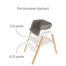 Стільчик для годування Tutti Bambini Nova, білий (611010/3511) - мініатюра 6