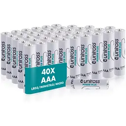 Батарейка Uniross Power Plus AAA LR03, 1.5V 40 шт.