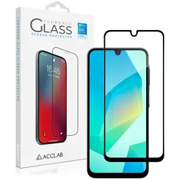 Скло захисне ACCLAB Full Glue Samsung A16 Black (1283126598821)