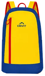 Рюкзак невеликий міський 10L Crivit Mini синій з жовтим - мініатюра 2