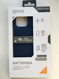 Протиударний чохол Gear4 Battersea D3O для iPhone 12 Pro Max Blue - мініатюра 5