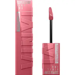Помада для губ Maybelline New York Super Stay Vinyl Ink Rogue стійка рідка з глянцевим фінішем 4.2 мл