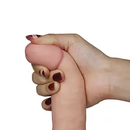 Реалістичний вібратор The Ultra Soft Dude тілесний - мініатюра 2