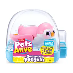 Інтерактивна іграшка Pets & Robo Alive Пінгвінчик (рожевий) (9573B)