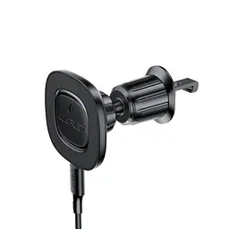 Беспроводное Автомобильное зарядное устройство ACEFAST D46 MagSafe Wireless charging car holder for air vent Черный