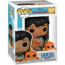 Ігрова фігурка Funko Pop! Ліло та Стіч Ліло з рибкою 9.6 см (55621) - мініатюра 3