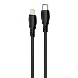 Кабель Proove Simple Silicone Type-C to Lightning 27W (1m) black