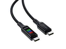 Кабель Acefast C7-03 USB-C to USB-C 100W 1.2м Black (6974316282778) - мініатюра 2