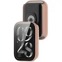 Чохол-накладка DK Пластик Gloss Glass Full Cover для Xiaomi Mi Band 8 Pro (pink) - мініатюра 2