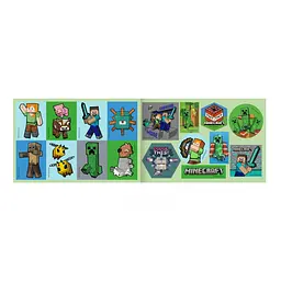 Розмальовка А4 Yes Minecraft з наліпками та завданнями 12 сторінок (743222) - мініатюра 4