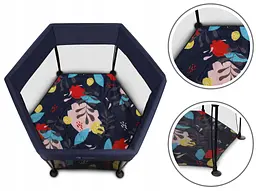 Манеж Lionelo Roel Blue Navy - мініатюра 5