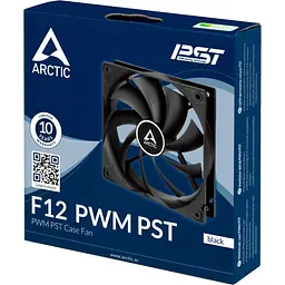 Корпусний вентилятор Arctic F12 PWM PST Black (ACFAN00200A) [175967] - мініатюра 4