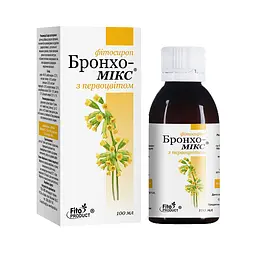 Фітосироп "Бронхо-мікс з першоцвітом", 100 мл