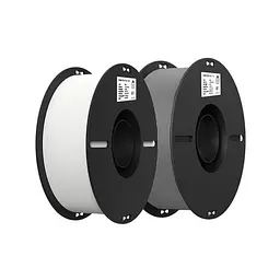 Пластик для 3D-принтера Creality Ender PLA 1.75мм, 2x1кг, white+grey (3301010365)