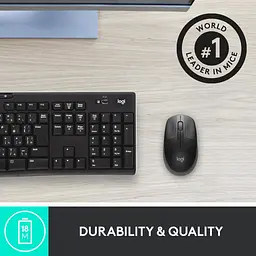 Миша бездротова Logitech M190 Wireless Charcoal (910-005905) - мініатюра 10