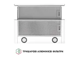 Витяжка Perfelli TL 6622 WH 1000 LED - мініатюра 7