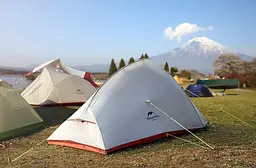 Намет Naturehike Cloud Up 2 Updated NH17T001-T надлегкий двомісний з футпринтом 210T зелений - мініатюра 3