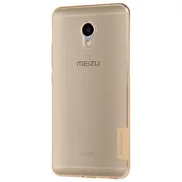 Чохол-накладка Nillkin TPU Nature Meizu M3e Brown - мініатюра 4