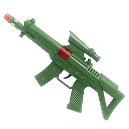 Автомат дитячий Golden Gun іграшковий зі звуком із підсвічуванням Чорний (IW-181-W-18)