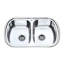 Мойка кухонная ZERIX Z7749-08-180E satin (ZM0565)