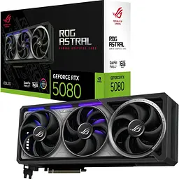 Відеокарта Asus ROG Astral GeForce RTX 5080 16GB (ROG-ASTRAL-RTX5080-16G-GAMING) UA [127132] - мініатюра 2