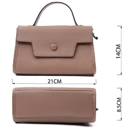 Жіноча шкіряна сумка Vintage 21х8,5х14 см sum0026579 - мініатюра 4