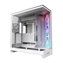 Корпус для ПК NZXT H9 Flow RGB Dual-Chamber White (CM-H92FW-R1)