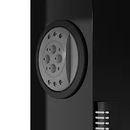 Душова панель Corsan Snake black LED з виливом S002MBLLEDW, Чорний матовий - мініатюра 3