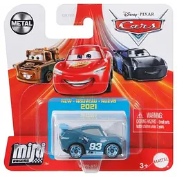Металевий міні-гонщик Cars оновлена в асортименті (GKF65) - мініатюра 3