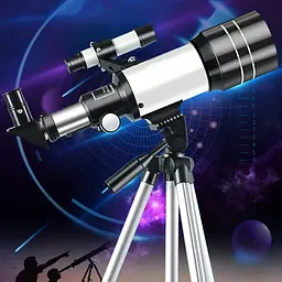 Телескоп на астрономічний телескоп для спостереження дзеркальний AZM 70300 - мініатюра 2