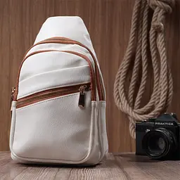 Стильна жіноча сумка з однією лямкою через плече з екошкіри Vintage 17,5х29х8 см sum0026952 - мініатюра 9