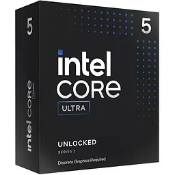 Процесор Intel Core Ultra 5 245KF LGA1851 Box 14x4.2 ГГц Turbo Boost 5.2 ГГц 14 потоків AI Boost L3 24Мб / L2 26Мб
