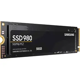 Накопичувач SSD Samsung m.2 NVMe 500Gb 980 PCIe 3.0 480 512 (MZ-V8V500BW) - мініатюра 3