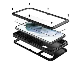 Протиударний чохол Primo Doom Armor для смартфона Samsung Galaxy S21 Plus (SMG996) Black - мініатюра 3