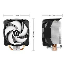 Система охолодження для комп’ютерного процесора Arctic Freezer i13 X ACFRE00078A Black/White - мініатюра 6