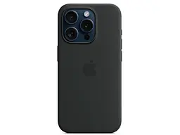 Чохол для смартфона Apple iPhone 15 Pro Silicone Case with MagSafe - Black (MT1A3) - мініатюра 3