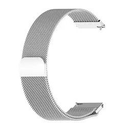 Універсальний ремінець DK Metal Milanesse Loop Magnetic Band для Huawei, Samsung, Xiaomi 22mm Silver [53825]