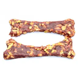 Ласощі Yalute Bone Shape of Duck and Apple для собак, качка та яблуко, 100 г - мініатюра 2
